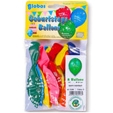 Globo - Happy Birthday Balloons 31 Cm - Pack Of 8